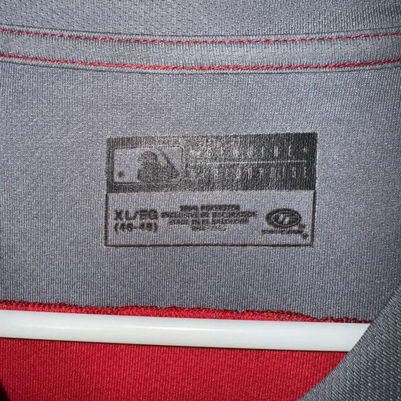 MLB Genuine Merchandise Cincinnati Reds Jersey Shirt Men’s Size XL Style 24375 - Picture 4 of 8